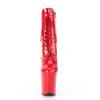 Pleaser - FLAMINGO1020 Bottes de plateforme, Pole dance chaussures - Chaussures de pole dance - Rouge Product image